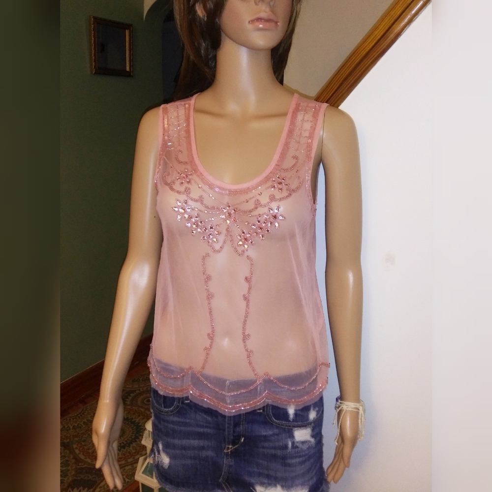 Rue21 sheer top Sz-M